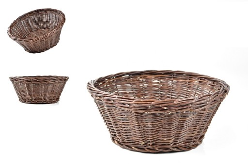 Donica wiklinowa na kwiaty balkon do ogrodu ⌀ 45cm