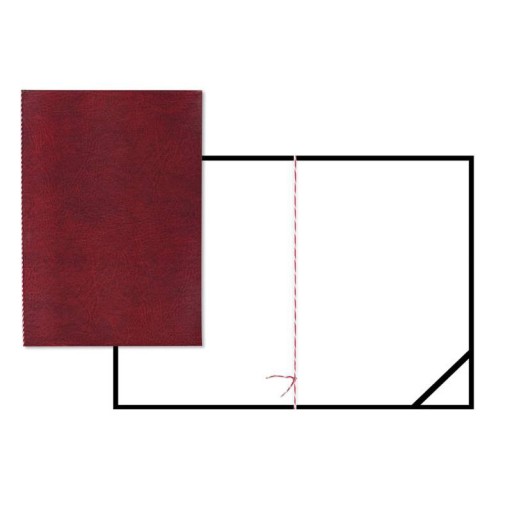 OKŁADKA NA DYPLOM PAPIER OZDOBNY A4 BORDOWA