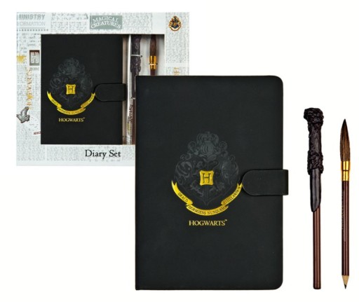 Zestaw Pamiętnik HARRY POTTER z długopisem i ołówkiem