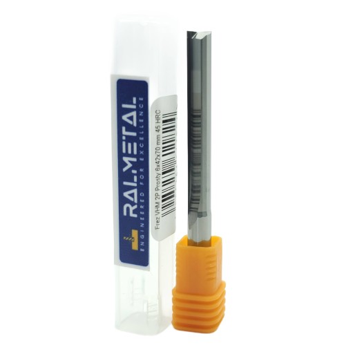 Frez VHM Prosty do Drewna Styroduru 6 x 42 x 70 mm
