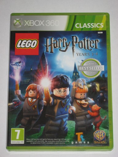 Gra LEGO Harry Potter Years 1-4 Xbox360 BDB!