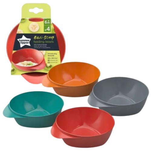 Tommee Tippee MISECZKA z trójkątną podstawą 4szt