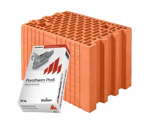 Pustak Porotherm 25 Profi klasa 15 250x373x249