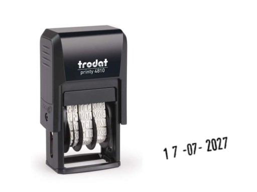 Datownik Trodat 4810 wersja daty cyfrowa