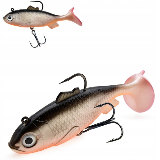 GUMA Uzbrojona w główkę jigową i kotwicę przynęta kopyto 8 cm 19,5 g