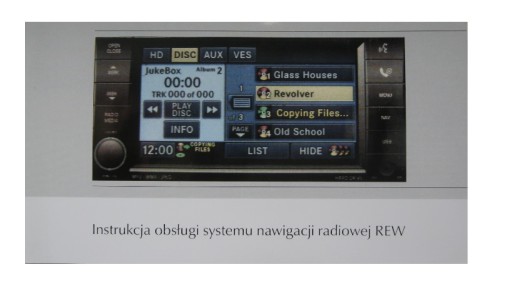 Chrysler REW instrukcja obsługi nawigacji REW Jeep