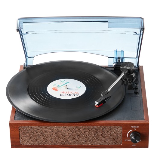Gramofon odtwarzacz płyt winylowych z głósnikami Bluetooth 5W