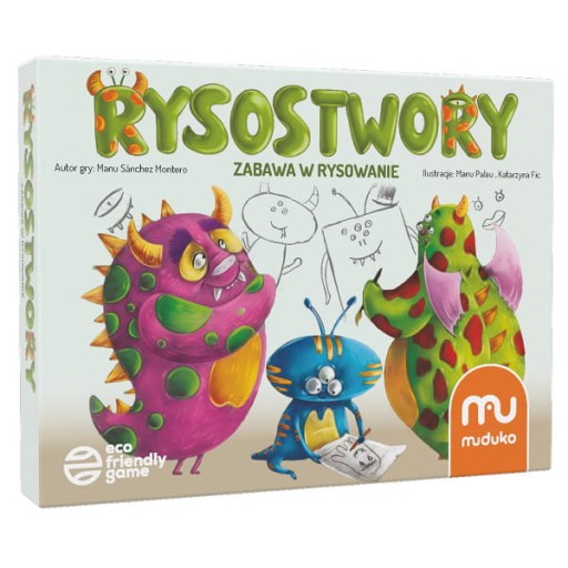 MUDUKO Rysostwory - zabawa w rysowanie