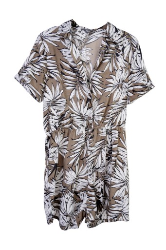 PRIMARK kombinezon szyfonowy spodnium 38/M print