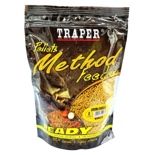Method Feeder Pellet Traper Ready Wanilia 2mm 500g