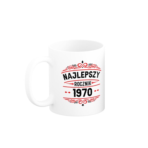 KUBEK NAJLEPSZY ROCZNIK URODZINY PREZENT