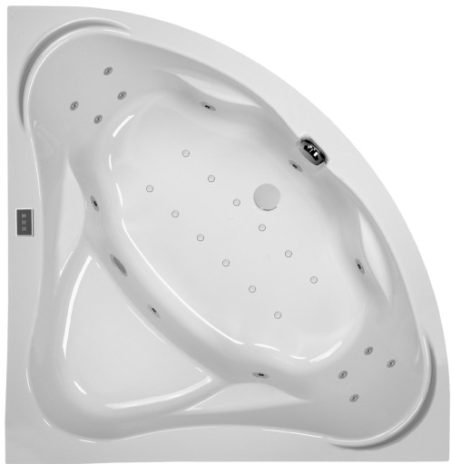 POLSKA WANNA Z HYDROMASAŻEM SPA JACUZZI 145x145