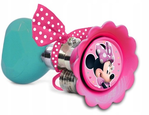 Trąbka na kierownicę rowerka piszczek MINNIE MOUSE
