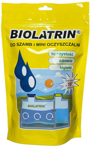 BIOLATRIN 400g BAKTERIE DO SZAMBA I OCZYSZCZALNI