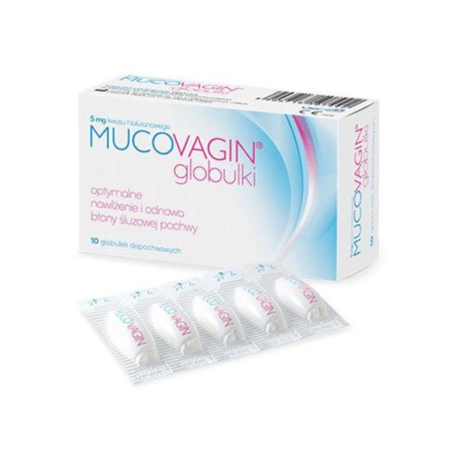 MUCOVAGIN GLOBULKI DOPOCHWOWE 10 SZTUK