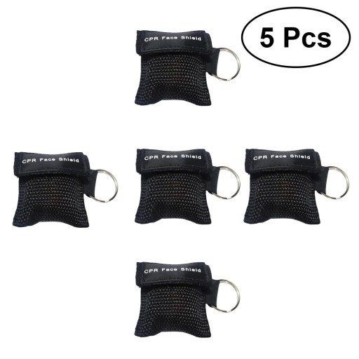 Cpr Keychainring Emergency Face Kit Pouch Masksway One Aid First Roll Belt
