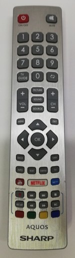 Pilot Sharp Aquos NETFLIX powystawowy