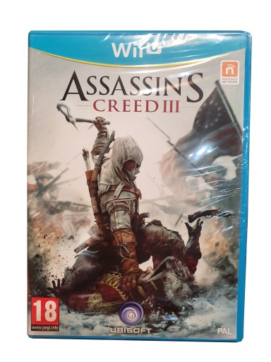 ASSASSIN'S CREED III 3 WII U NOWA W FOLII 3xANG
