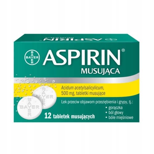 ASPIRIN Musująca ULTRAFAST 12 tabletek musujących