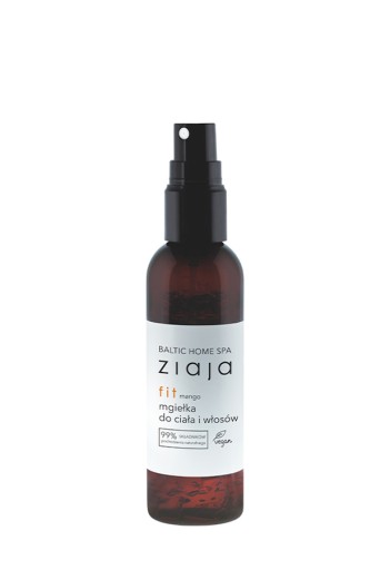 Ziaja mgiełka do ciała, włosów baltic home spa fit