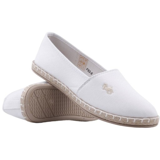 Espadryle damskie nadwymiary białe Duży Rozmiar