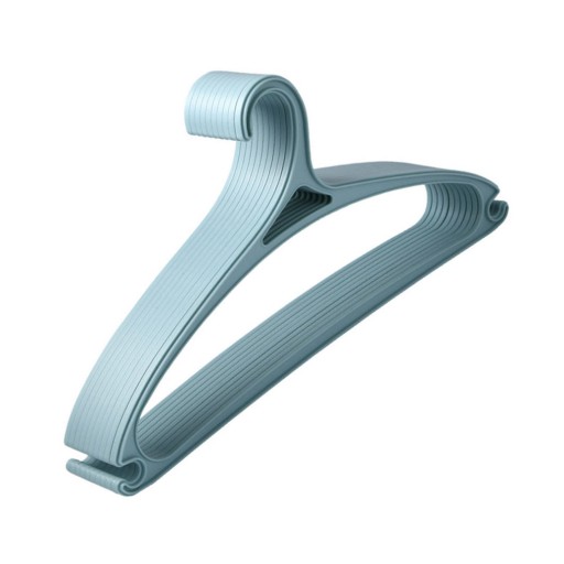 Non Slip Hangers Plastic Clothes Jean 10 Pcs