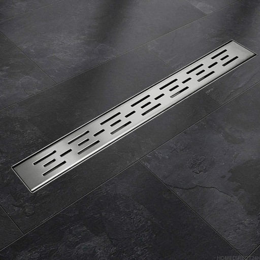 ODPŁYW LINIOWY Matrix Z SYFONEM 120cm STAL NIERDZE