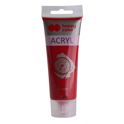 FARBA AKRYLOWA HAPPY COLOR KARMIN 75ML 28