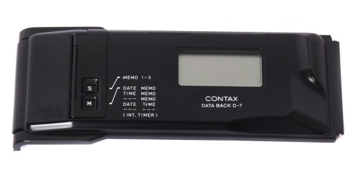 Contax Data Back D-7 do Contax 167 MT JAK NOWA!