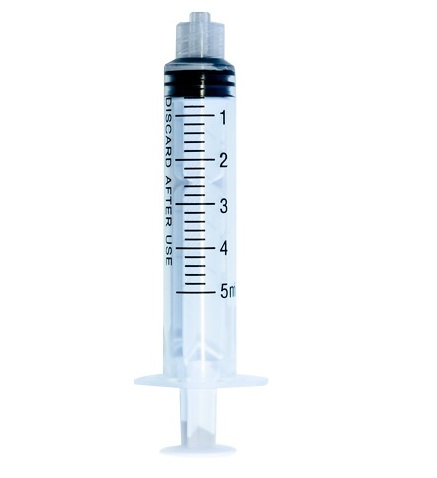 Strzykawki typu luer lock 5ml 10 sztuk