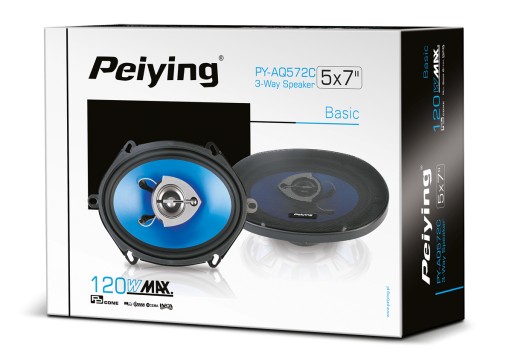 Peiying PY-AQ572C głośniki 5x7 Mazda 323 Premacy 626 3 5 - Zielona Góra