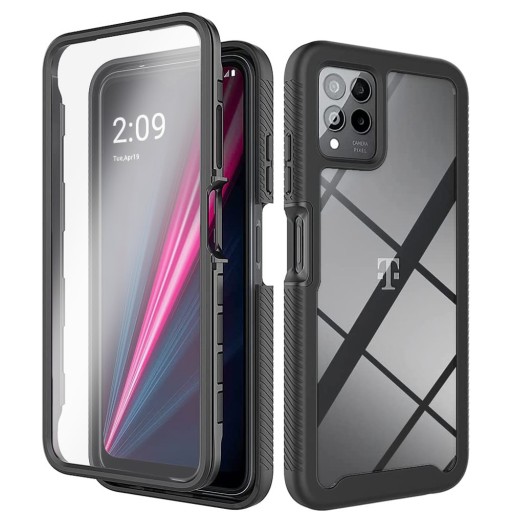 Etui Obudowa do T Phone Pro 5G, Pancerne z szybką