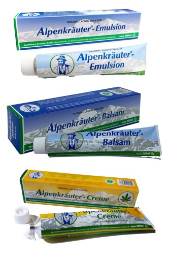 ALPENKRAUTER NIEMIECKA MAŚĆ PRZECIWBÓLOWA 3 SZTUKI