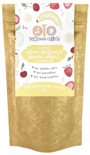 OTOLANDIA owoce liofilizowane wiśnia truskawka banan jabłko mix 20 g