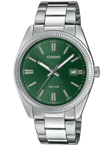 ZEGAREK MĘSKI CASIO MTP-1302PD-3AV BOX PREZENTOWY DATA WODOSZCZELNOŚĆ WR50
