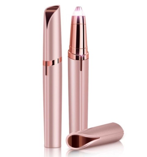 1PC Pink Electric Eyebrow Trimmer Depilator USB