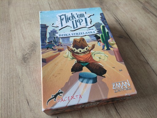 Gra planszowa Flick em Up Dzika Strzelanka flickem