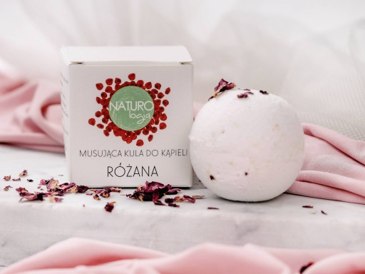 Naturologia Różana kula do kąpieli 80 g