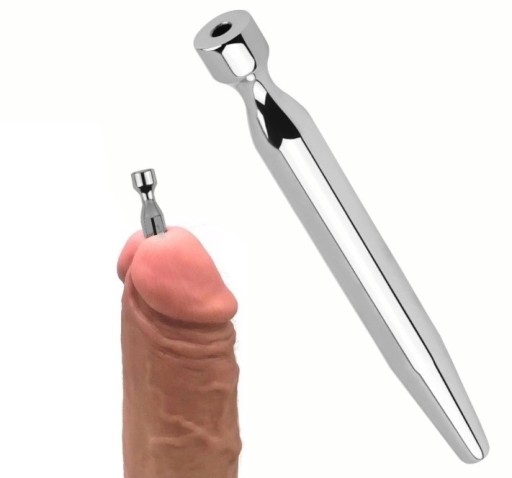 DILATOR STALOWY DO CEWKI MOCZOWEJ Z UJŚCIEM PŁYNÓW
