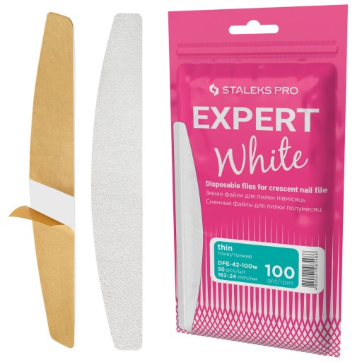 Staleks Expert Nakładki Na Pilnik Łódka DFE-42-100W - 50 szt