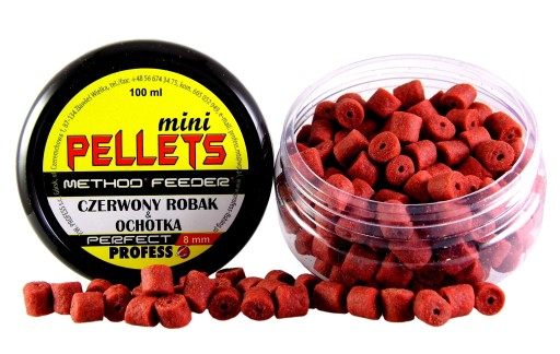 PROFESS MINI PELLET RED WORM - ОЧОТКА 8мм
