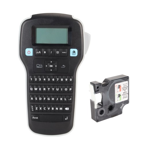 label maker portable keyboard label printer easy to use large display handh