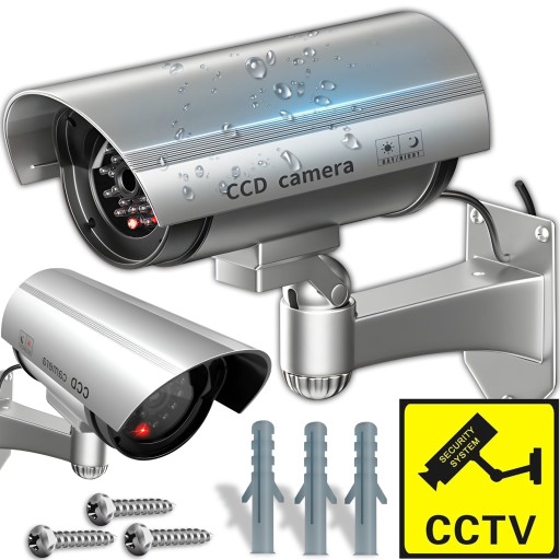 KAMERA ATRAPA IR LED KAMERY ZEWNĘTRZNA Z DIODĄ