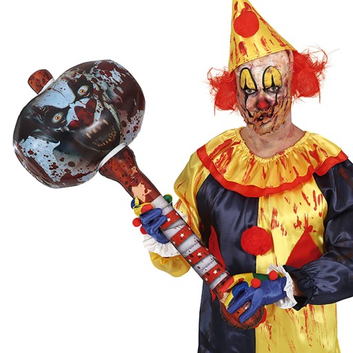 MŁOT KLAUNA DMUCHANY HALLOWEEN KLAUN 90cm