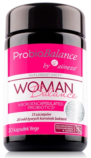 ProbioBalance by Aliness Woman Balance bakterie probiotyczne 30 kapsułek we