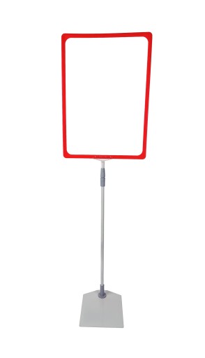 Stojak reklamowy teleskopowy 100cm z ramką A3 SCZE
