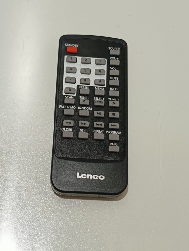 ORGINALNY PILOT BOMBOXA RADIOODTWARZACZA LENCO SCD-685BK