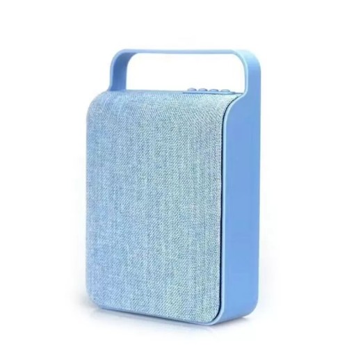 Mini głośnik Bluetooth Design Retro płócienna torba czerwona
