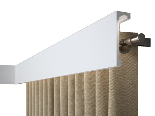 Maskownica karniszowa, osłona karnisza QL036 15cm