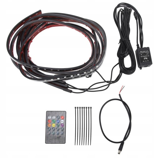 OŚWIETLENIE PODWOZIA AUTA LED RGB TUNING
